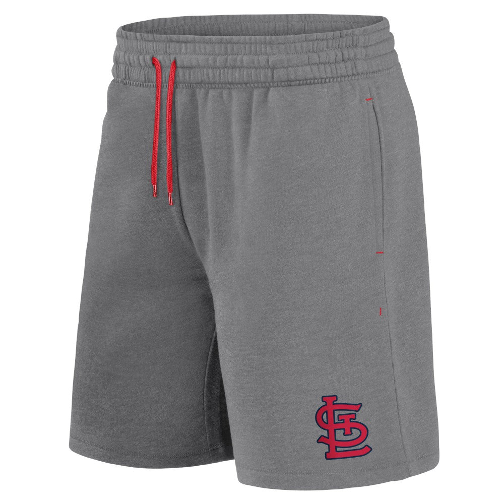 St. Louis Cardinals Arch T-Shirt & Shorts Combo Set Red/Heather Gray