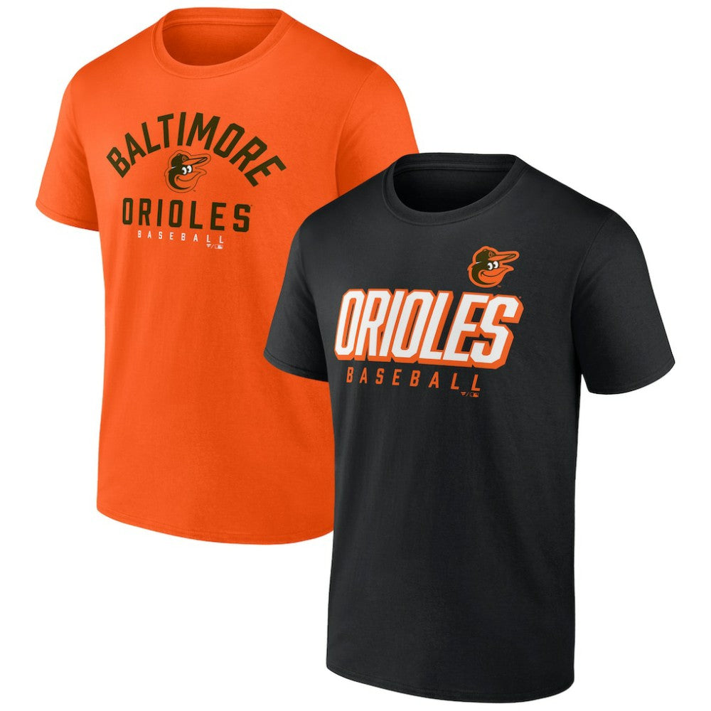 Baltimore Orioles Player Pack T-Shirt Combo Set Black/Orange