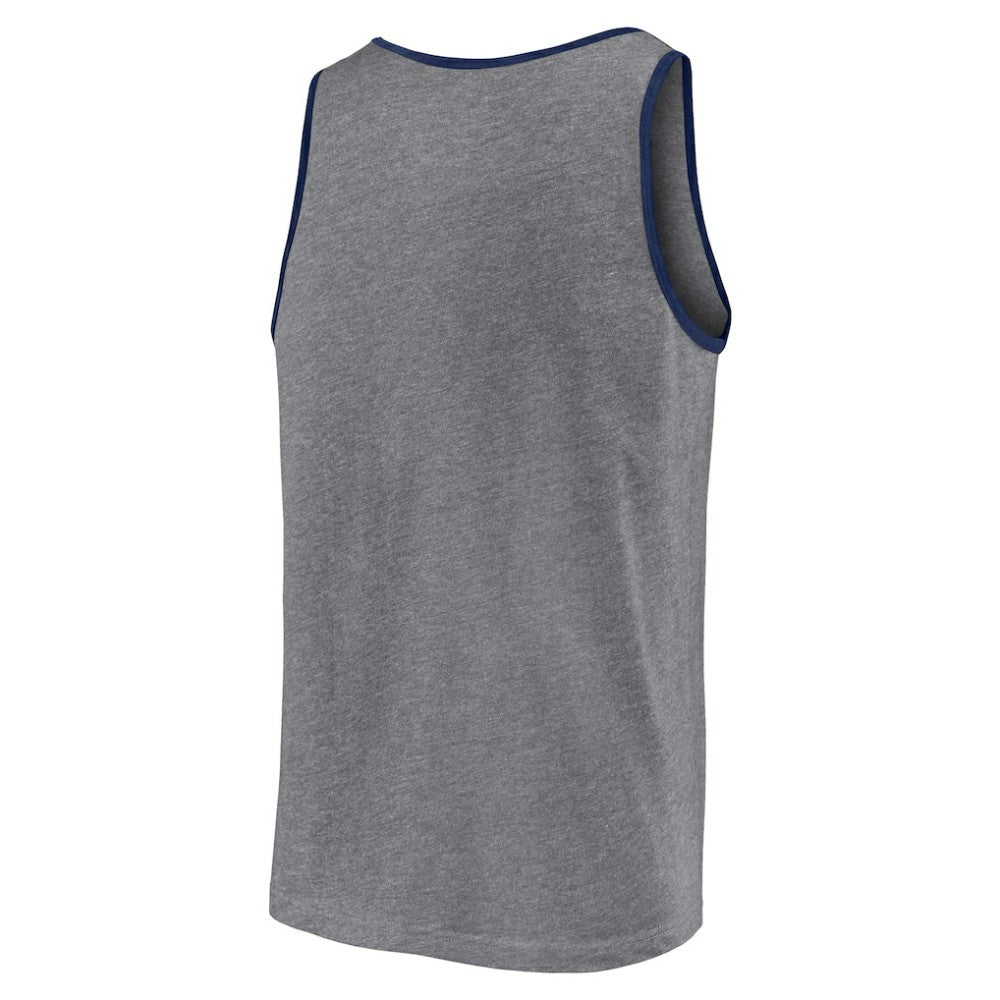 Detroit Tigers Primary Tank Top Heather Gray