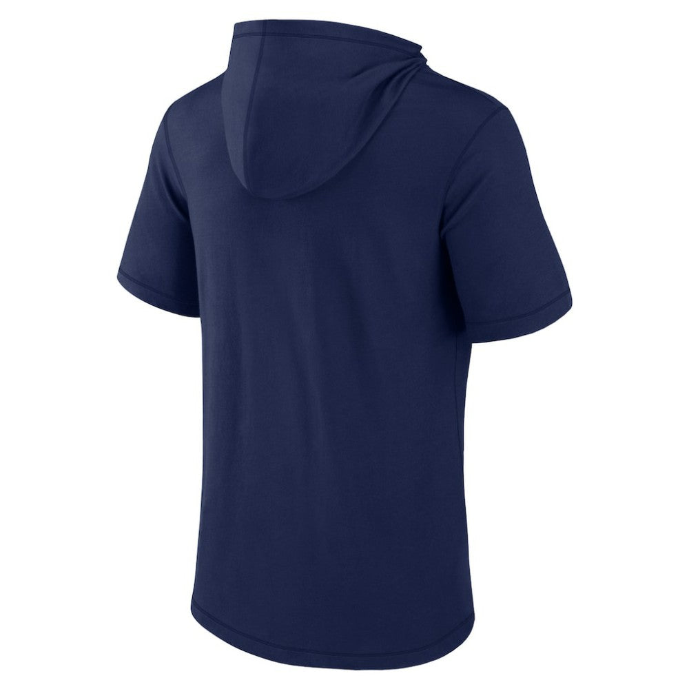 Houston Astros Short Sleeve Hoodie T-Shirt Navy