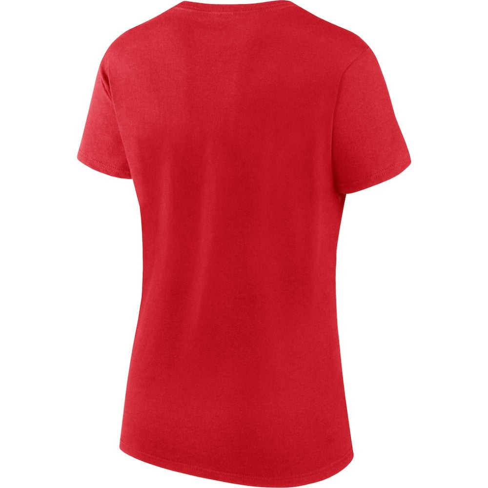 St. Louis Cardinals Women's Script T-Shirt & Shorts Combo Set Red/Gray