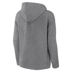 Kansas City Royals Women's Script Favorite Lightweight Pullover Hoodie Heather Gray