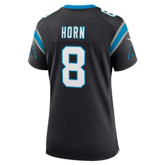 Jaycee Horn Carolina Panthers Women's Player Jersey - Black