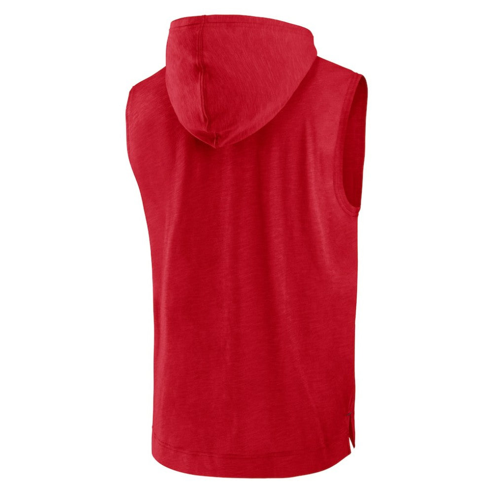 St. Louis Cardinals Athletic Sleeveless Hooded T-Shirt Red | Nike