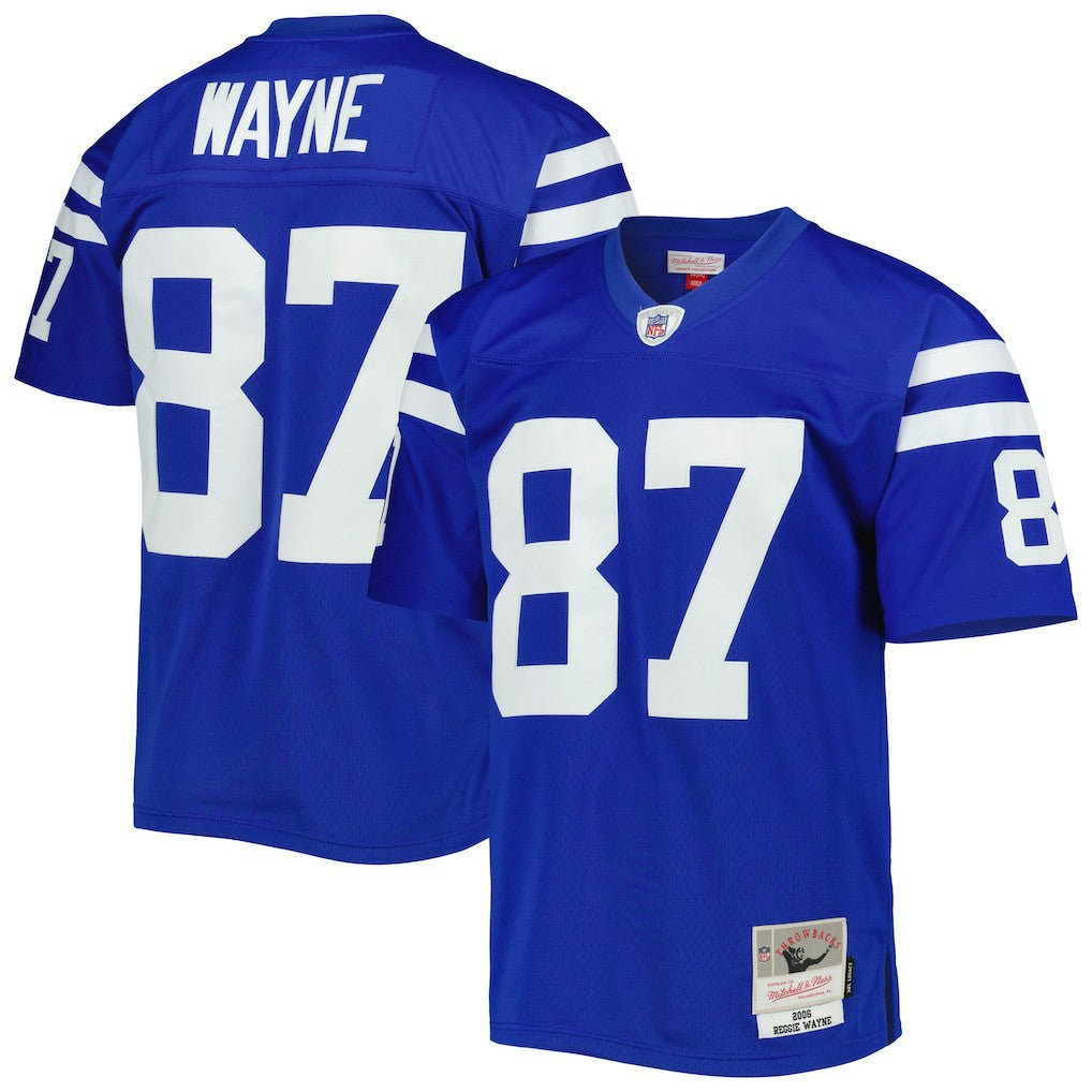 Reggie Wayne Indianapolis Colts Legacy Replica Jersey - Royal discount