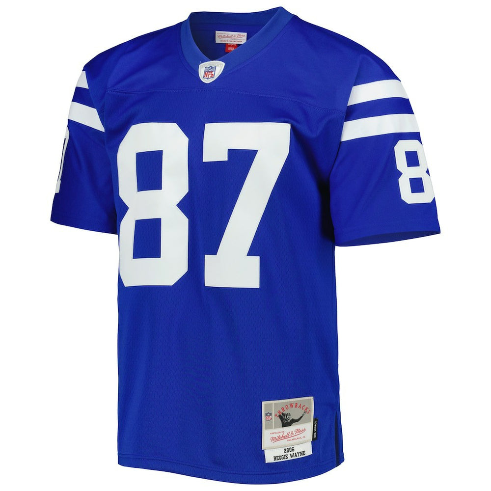 Reggie Wayne Indianapolis Colts Legacy Replica Jersey - Royal discount