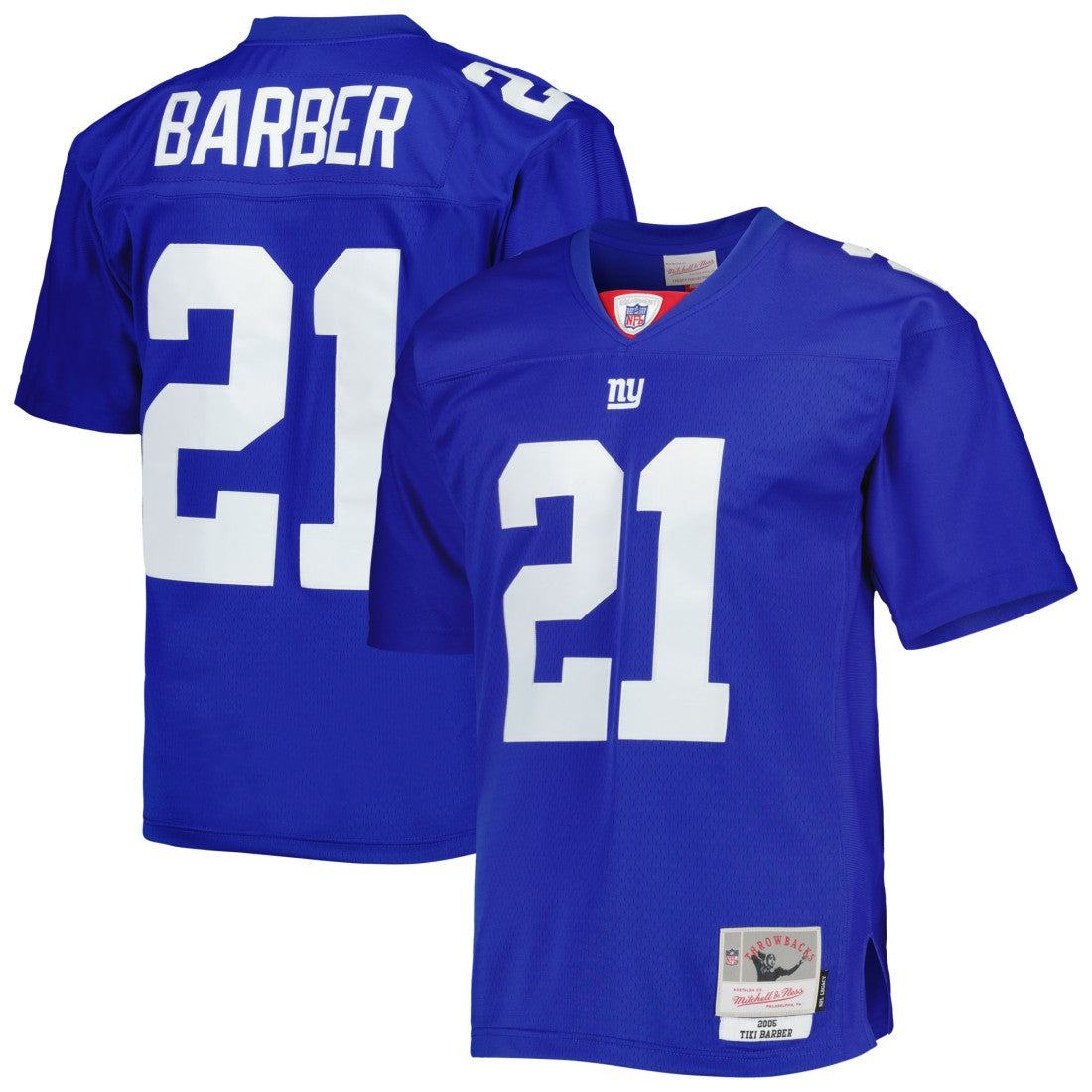 Tiki Barber New York Giants Legacy Replica Jersey - Royal online