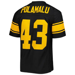 Troy Polamalu Pittsburgh Steelers Legacy Replica Jersey - Black on sale