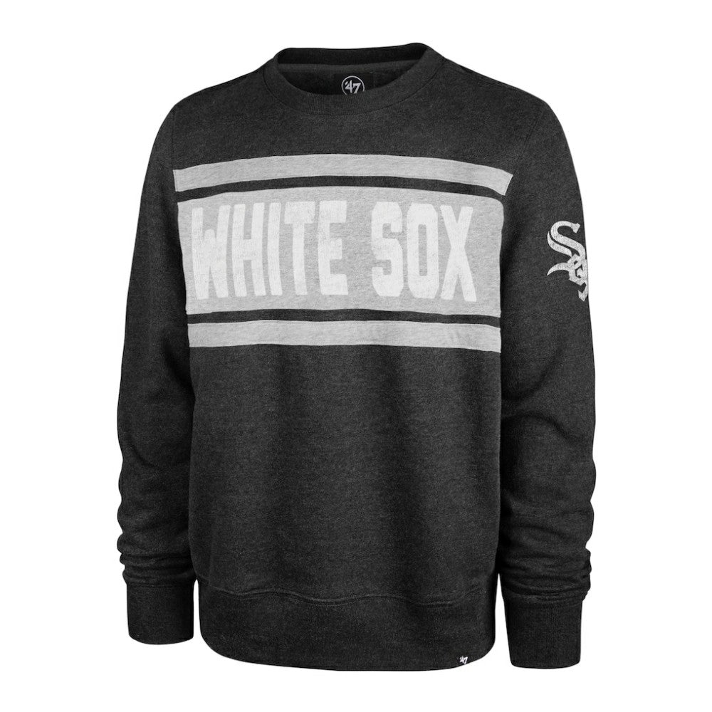 Chicago White Sox Bypass Tribeca Pullover Sweatshirt Black | 47 brand