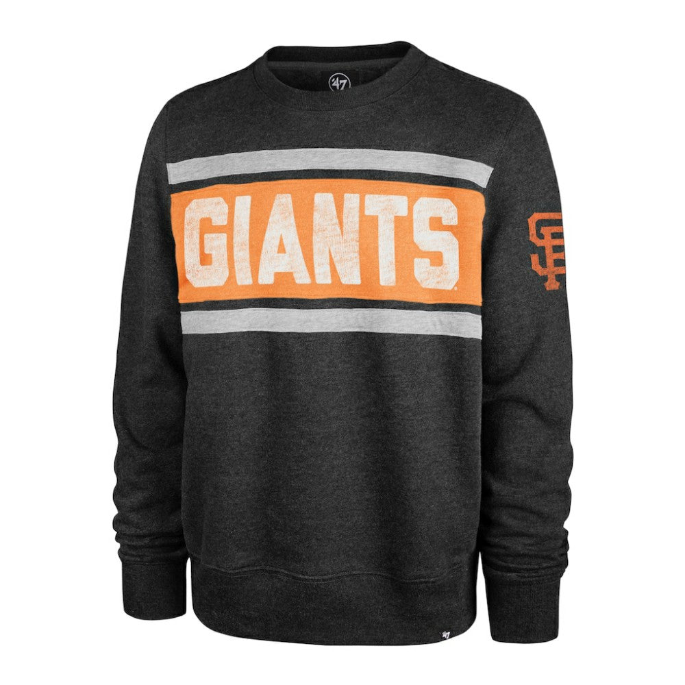 San Francisco Giants Bypass Tribeca Pullover Sweatshirt Black | 47 brand