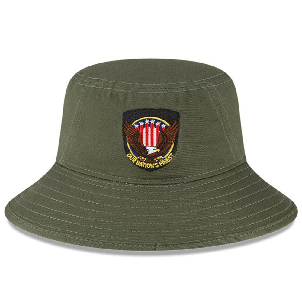 Chicago Cubs 2023 Armed Forces Day Bucket Hat Green | New Era