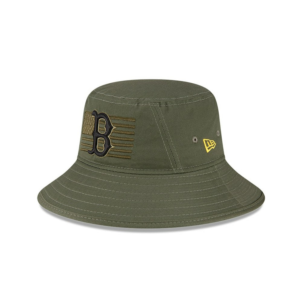 Boston Red Sox 2023 Armed Forces Day Bucket Hat Green | New Era