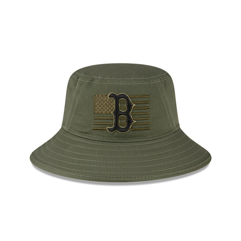 Boston Red Sox 2023 Armed Forces Day Bucket Hat Green | New Era