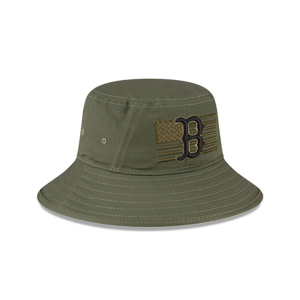 Boston Red Sox 2023 Armed Forces Day Bucket Hat Green | New Era