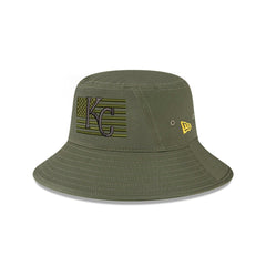 Kansas City Royals 2023 Armed Forces Day Bucket Hat Green | New Era