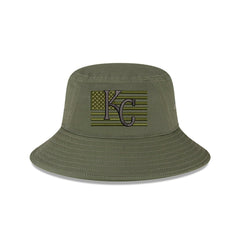 Kansas City Royals 2023 Armed Forces Day Bucket Hat Green | New Era