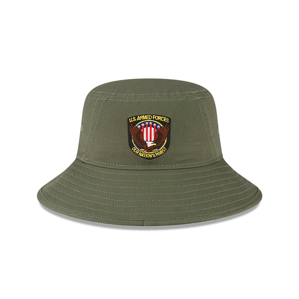 Kansas City Royals 2023 Armed Forces Day Bucket Hat Green | New Era