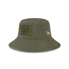 San Francisco Giants 2023 Armed Forces Day Bucket Hat Green | New Era