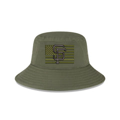 San Francisco Giants 2023 Armed Forces Day Bucket Hat Green | New Era