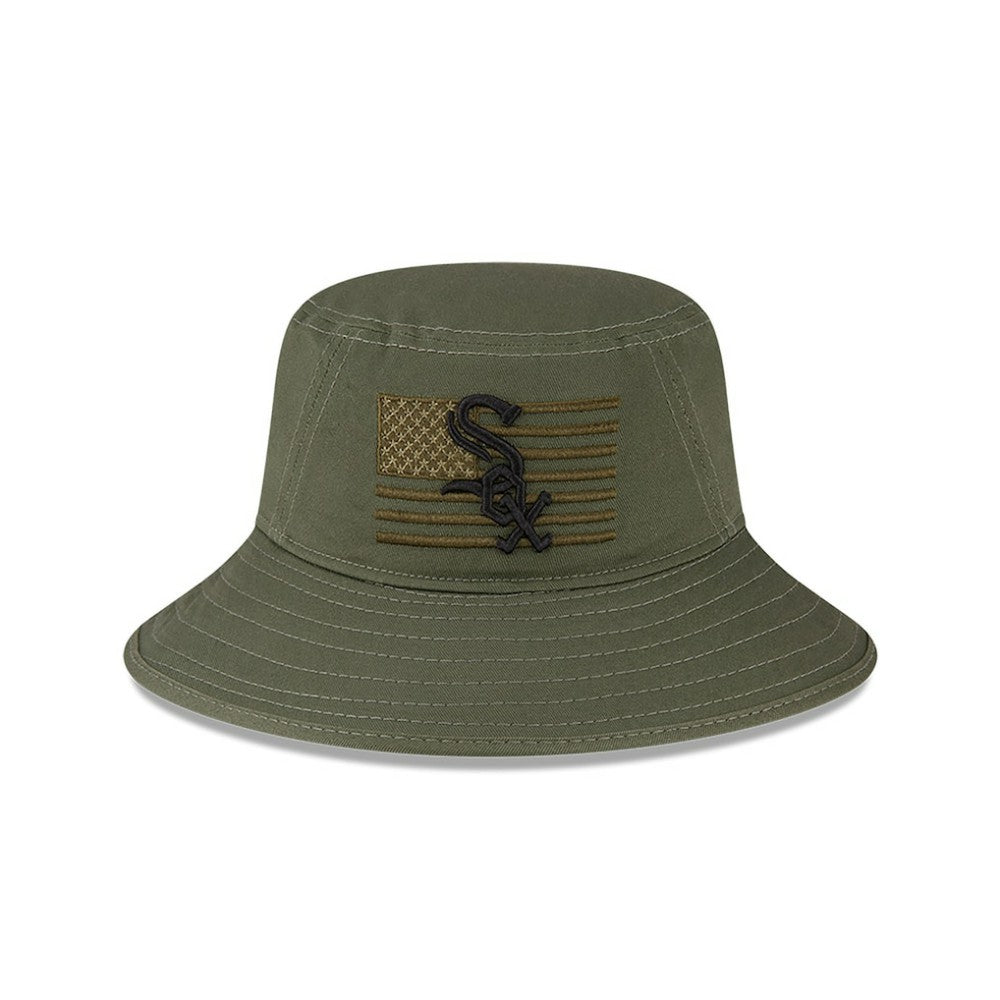 Chicago White Sox 2023 Armed Forces Day Bucket Hat Green | New Era