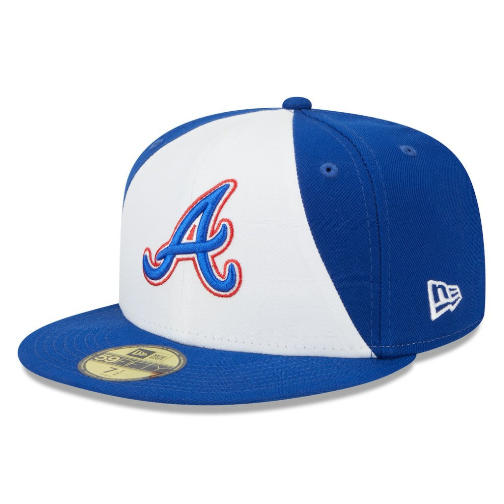 Atlanta Braves 2023 City Connect 59FIFTY Fitted Hat White/Royal | New Era