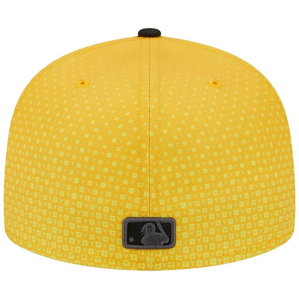 Pittsburgh Pirates 2023 City Connect 59FIFTY Fitted Hat Gold/Black | New Era