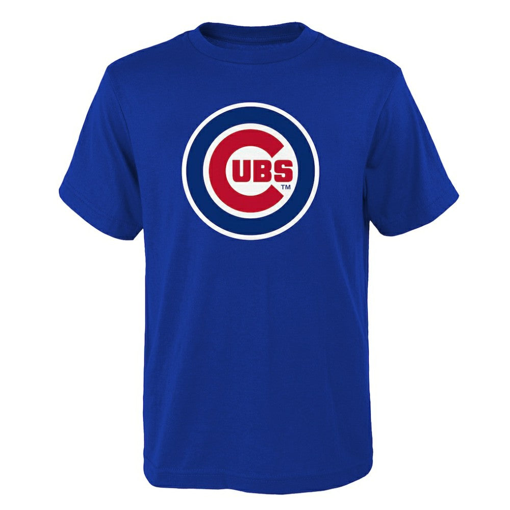 Chicago Cubs Youth Logo Primary Team T-Shirt Royal