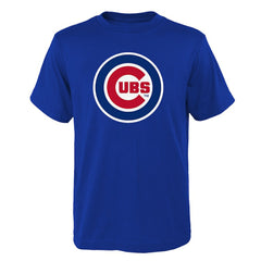 Chicago Cubs Youth Logo Primary Team T-Shirt Royal