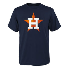 Houston Astros Youth Logo Primary Team T-Shirt Navy
