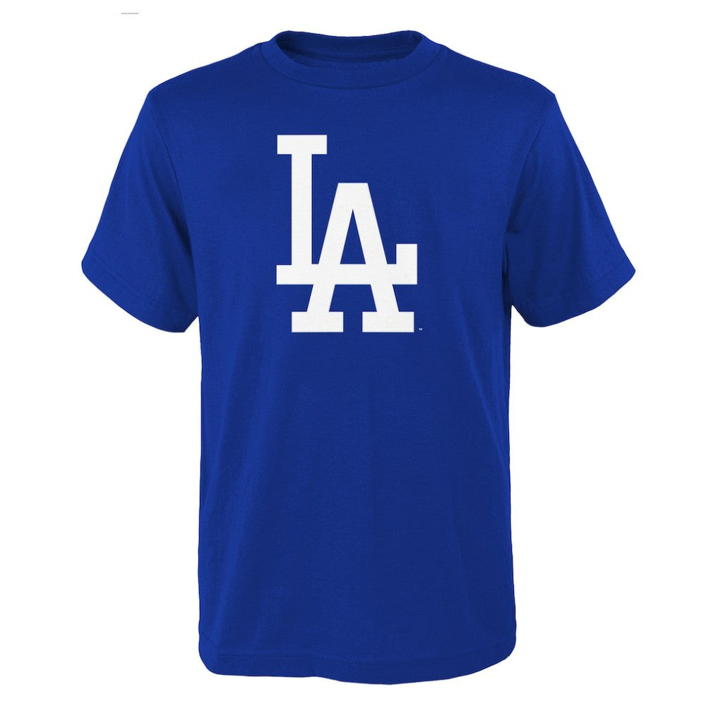 Los Angeles Dodgers Youth Logo Primary Team T-Shirt Royal