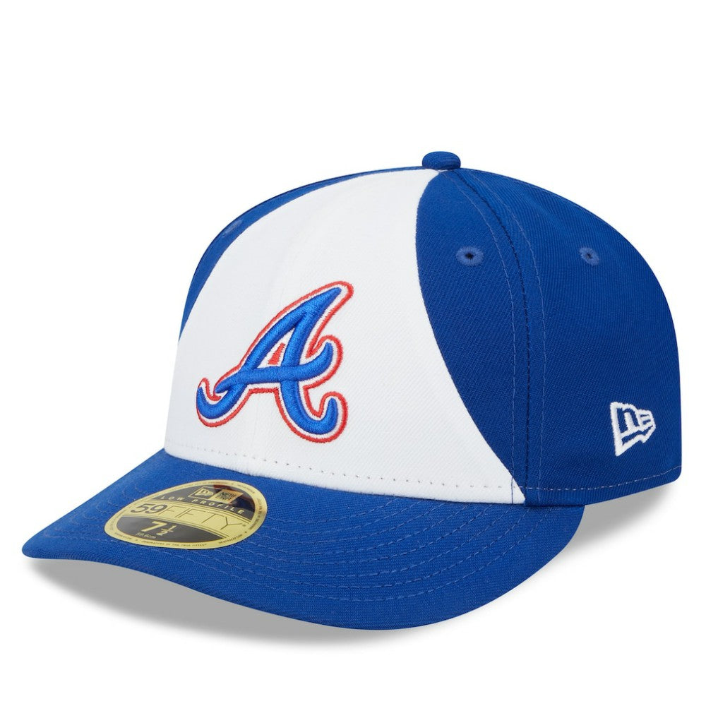 Atlanta Braves 2023 City Connect Low Profile 59FIFTY Fitted Hat White/Royal | New Era