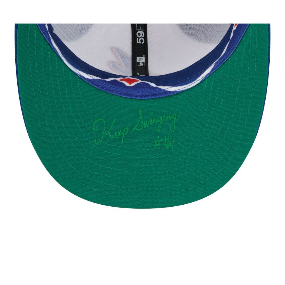 Atlanta Braves 2023 City Connect Low Profile 59FIFTY Fitted Hat White/Royal | New Era