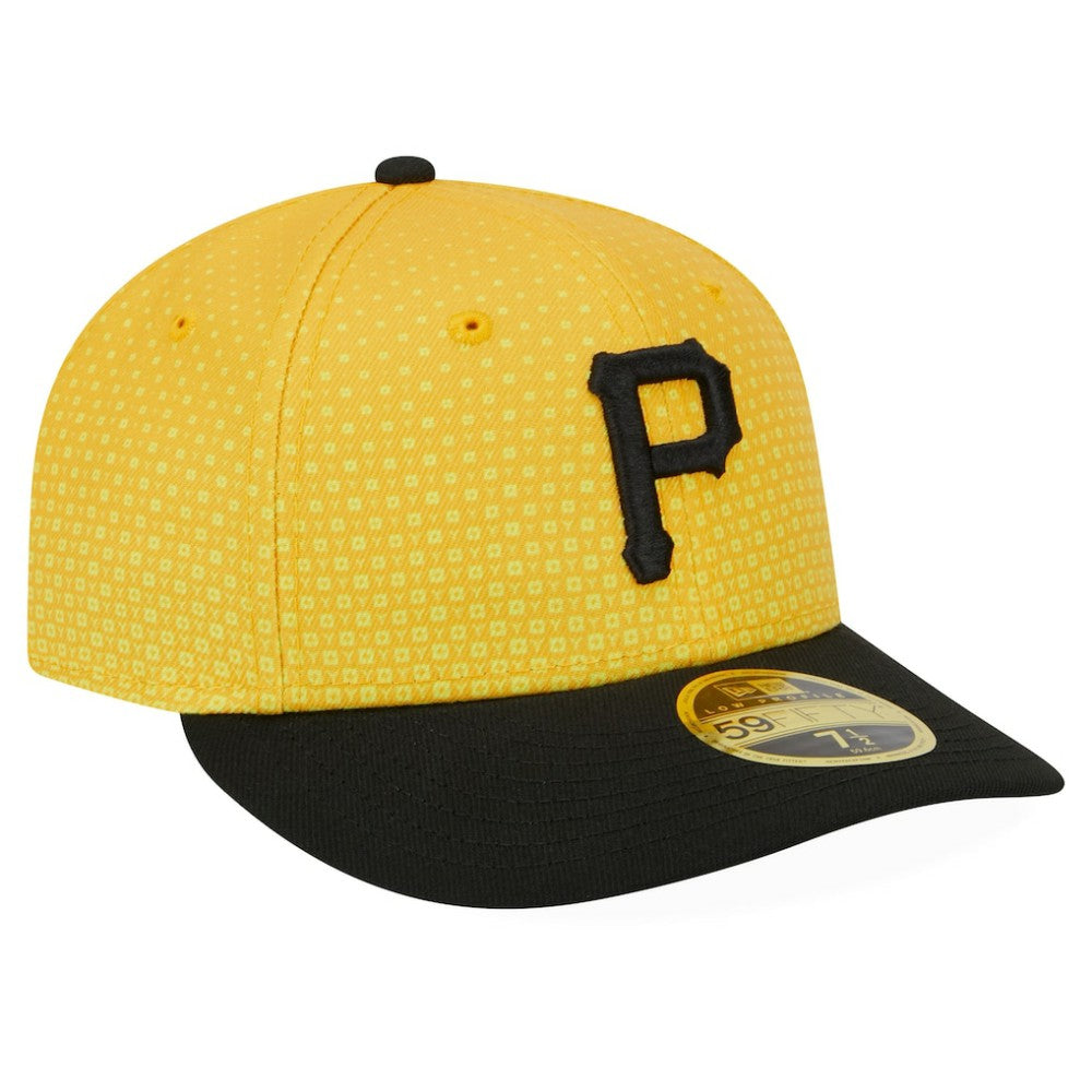 Pittsburgh Pirates 2023 City Connect Low Profile 59FIFTY Fitted Hat Gold/Black | New Era