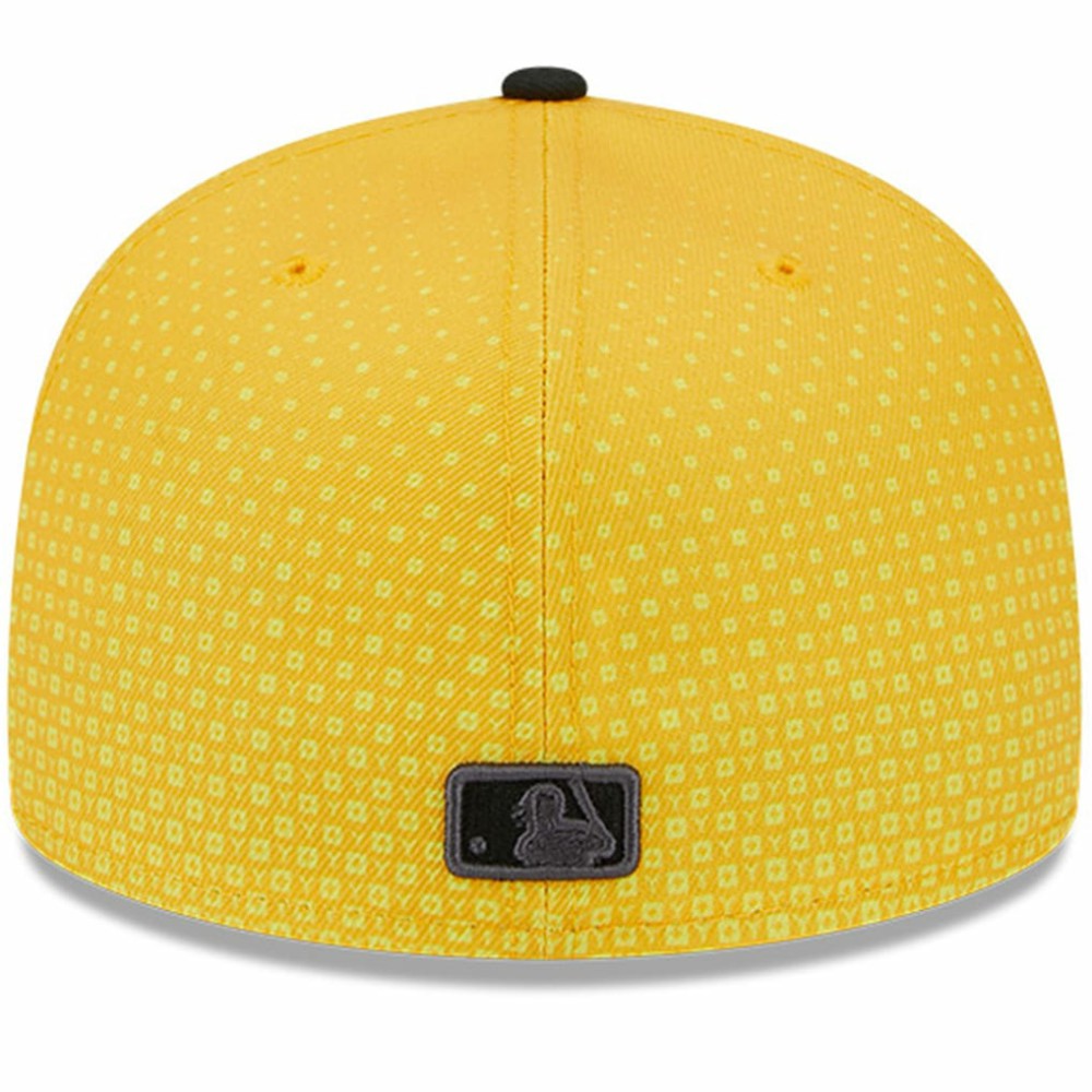 Pittsburgh Pirates 2023 City Connect Low Profile 59FIFTY Fitted Hat Gold/Black | New Era