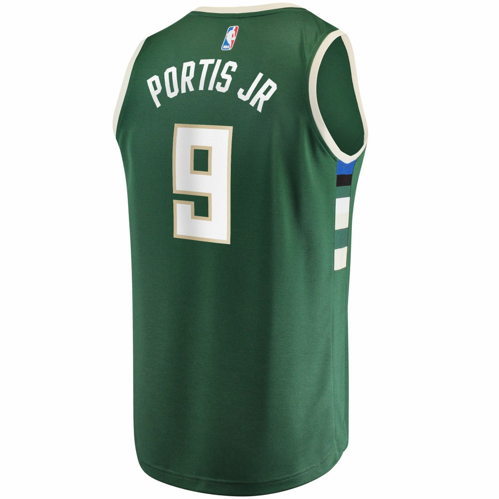 Bobby Portis Milwaukee Bucks Fast Break Replica Jersey - Icon Edition - Green