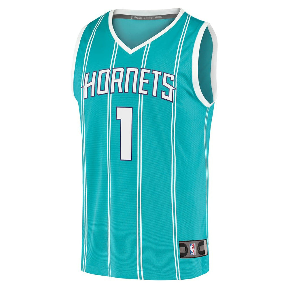 LaMelo Ball Charlotte Hornets Fast Break Replica Jersey - Icon Edition - Teal