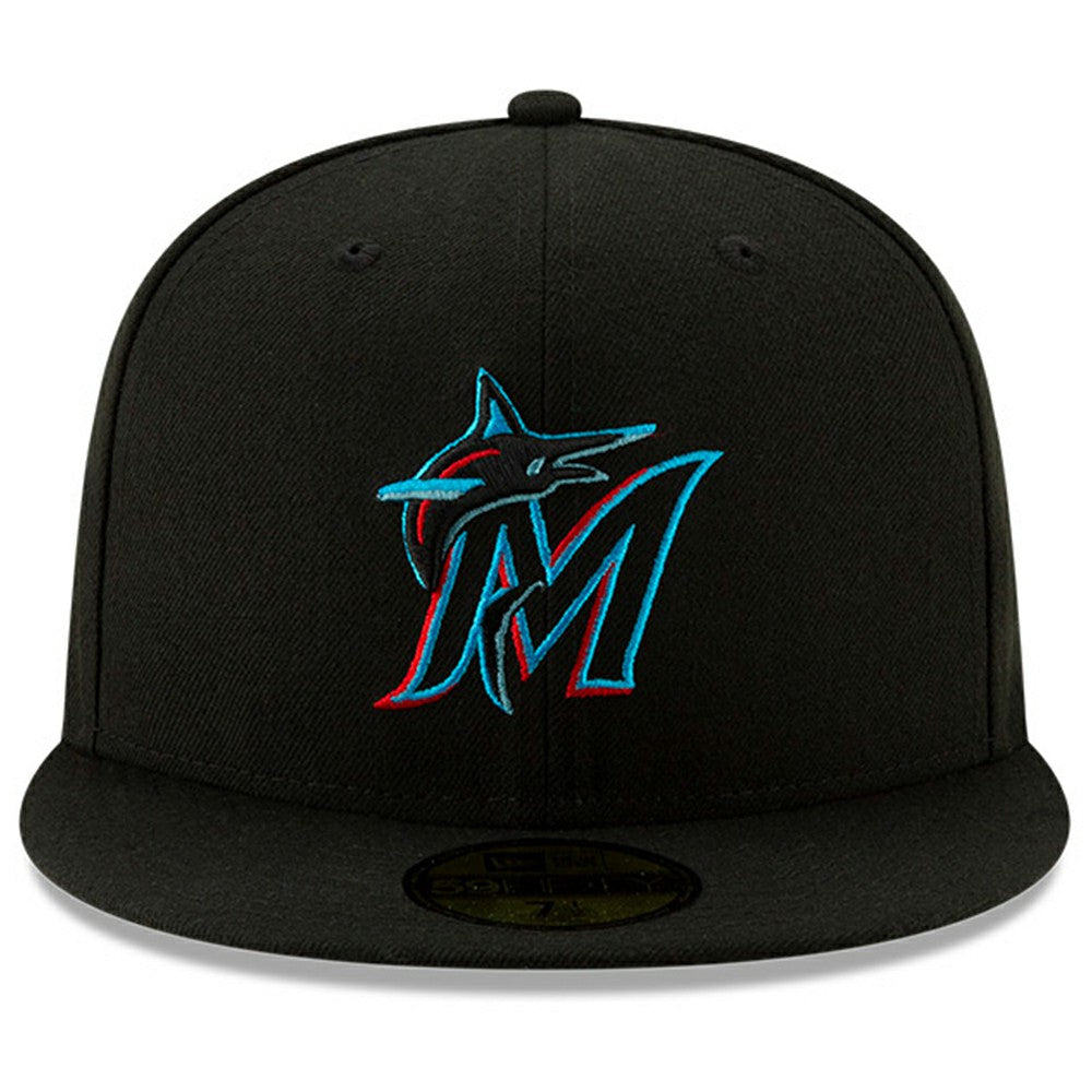 Miami Marlins 2024 Jackie Robinson Day 59FIFTY Fitted Hat Black | New Era