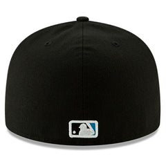 Miami Marlins 2024 Jackie Robinson Day 59FIFTY Fitted Hat Black | New Era