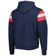 Atlanta Braves Premier Nico Pullover Hoodie Navy | 47 brand