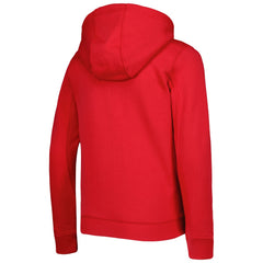 Los Angeles Angels Youth Wordmark Full-Zip Fleece Hoodie Red