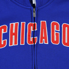Chicago Cubs Youth Wordmark Full-Zip Fleece Hoodie Royal