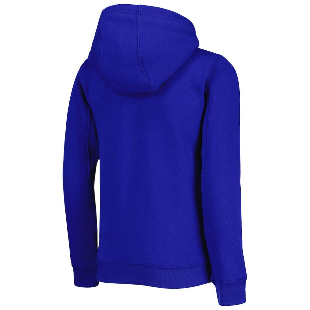 New York Mets Youth Wordmark Full-Zip Fleece Hoodie Royal