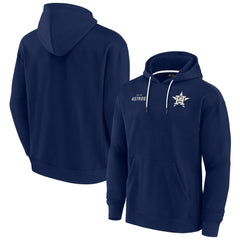 Houston Astros Unisex Elements Super Soft Fleece Pullover Hoodie Navy