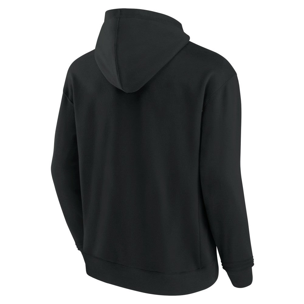Miami Marlins Unisex Elements Super Soft Fleece Pullover Hoodie Black