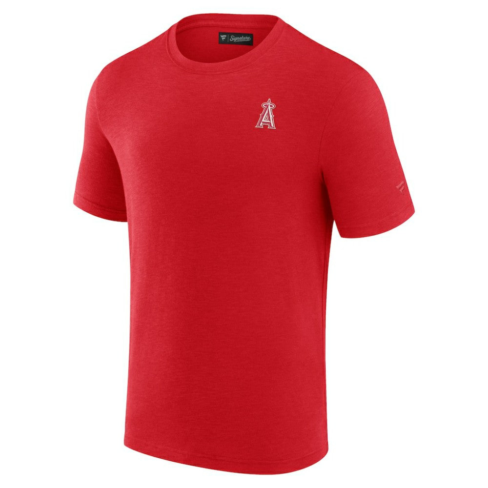 Los Angeles Angels Modal Short Sleeve T-Shirt Red