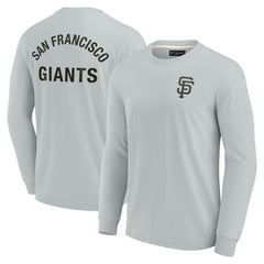 San Francisco Giants Unisex Elements Super Soft Long Sleeve T-Shirt Gray