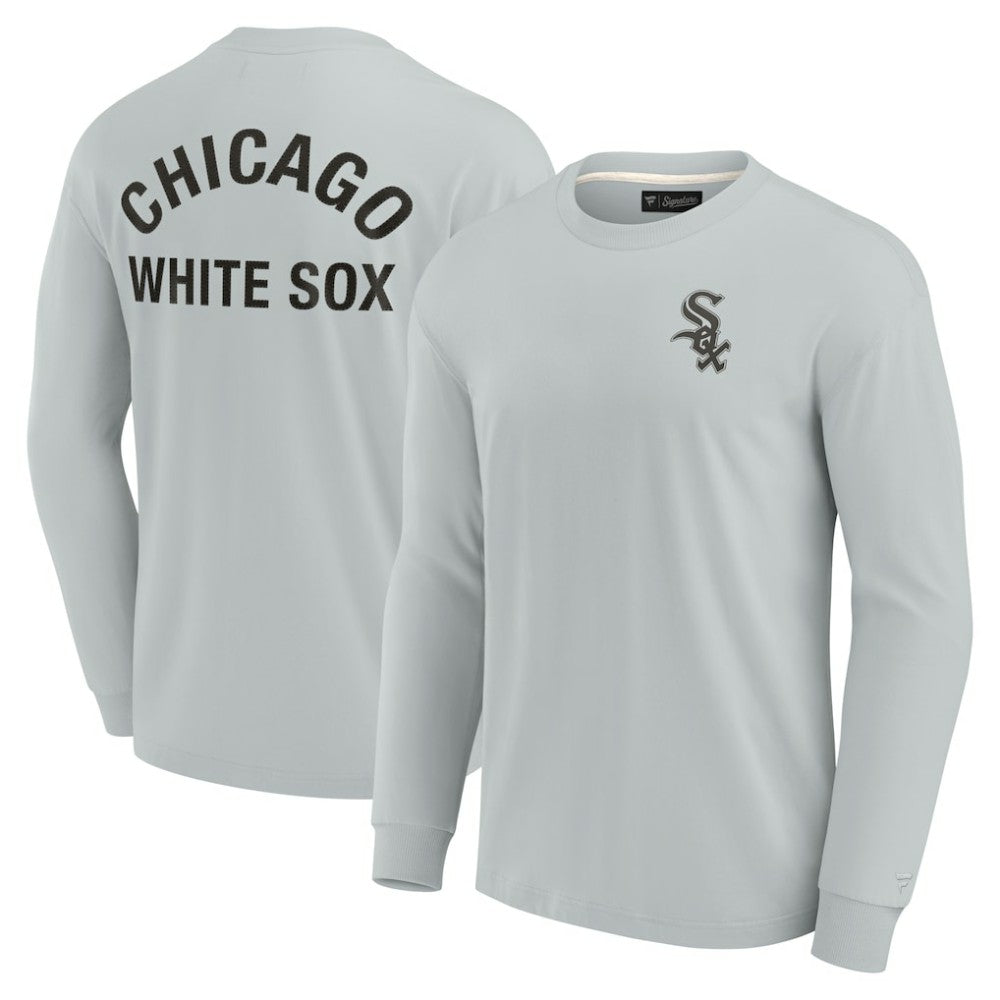 Chicago White Sox Unisex Elements Super Soft Long Sleeve T-Shirt Gray