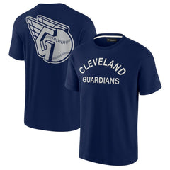 Cleveland Guardians Unisex Elements Super Soft Short Sleeve T-Shirt Navy