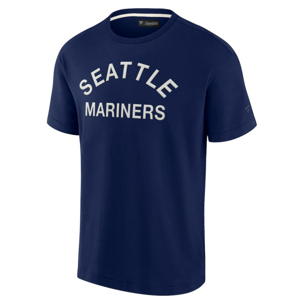 Seattle Mariners Unisex Elements Super Soft Short Sleeve T-Shirt Navy