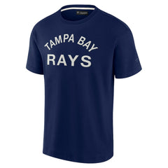Tampa Bay Rays Unisex Elements Super Soft Short Sleeve T-Shirt Navy